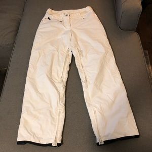O’Neil white snow pants
